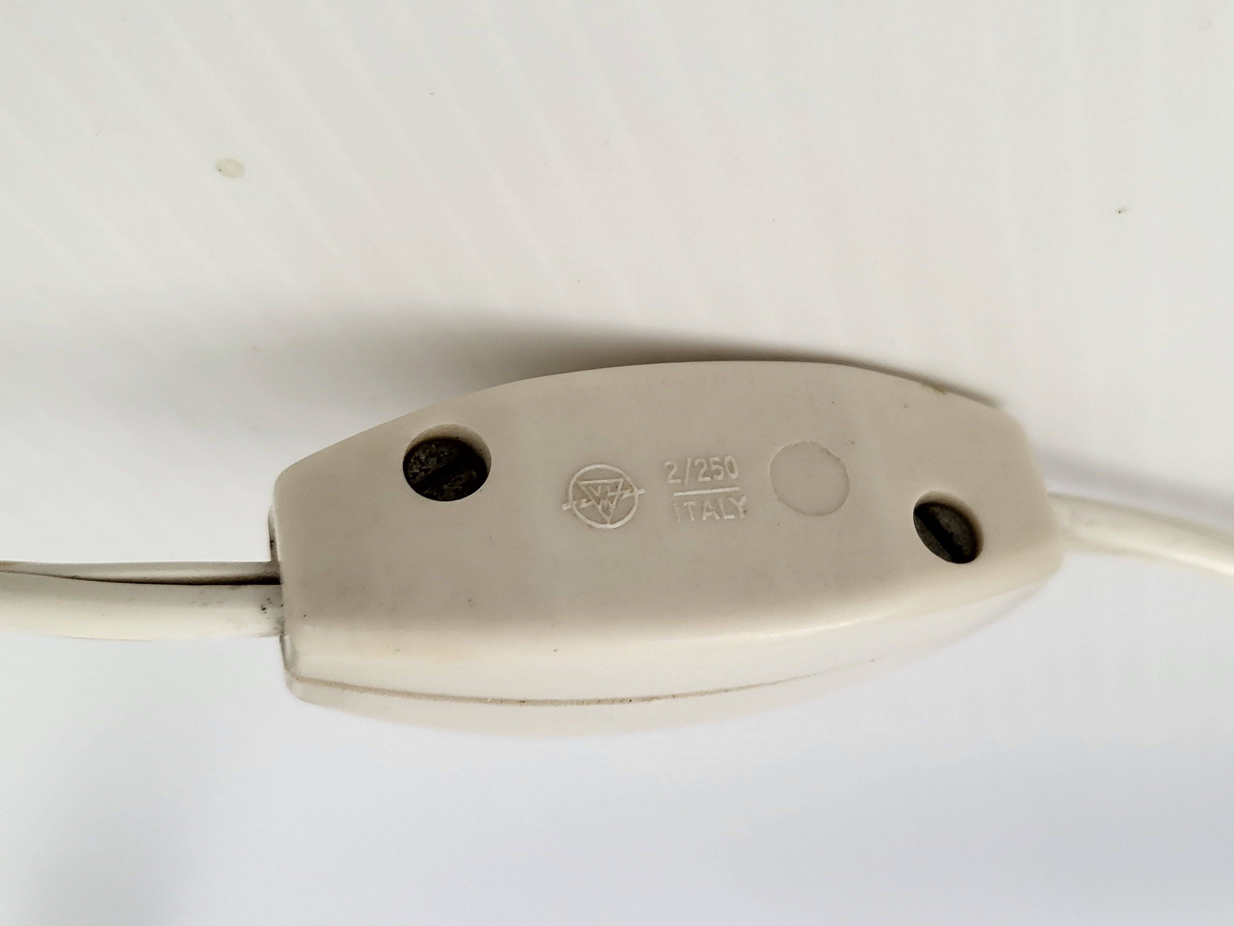 Pair of vintage 1960 space age lamps