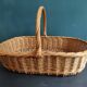 Panier plat vintage français
