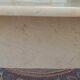 Travertine coffee table