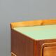 Paire de tables de chevet vintage avec tiroir années 1950