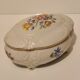 Porcelain box 1877 gdr floral décor