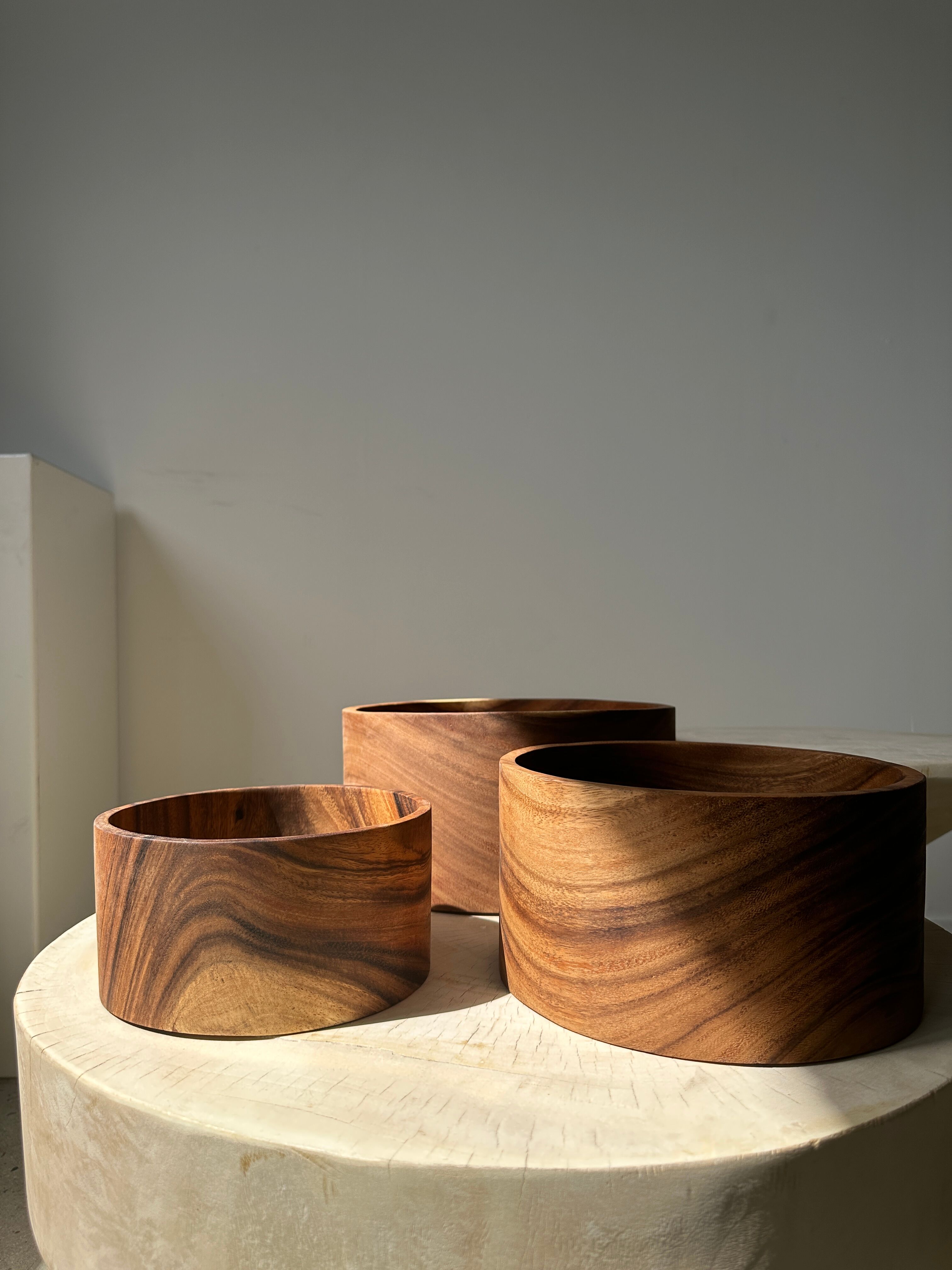 Monoxyl teak cup h:15 d:30