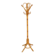 Rattan parrot coat rack