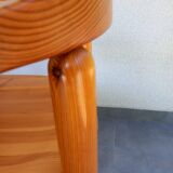 Danish pine chair from the 1980s