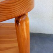 Chaise danoise en pin des années 1980