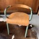 Lot de 4 chaises enfant en bois & métal