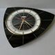 Horloge Bayard, en formica, forme libre, années 60