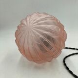 Art Deco glass suspension