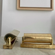Pair of vintage swivel wall lamps, solid brass, France 1940