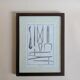 Framed poster "Surgery"