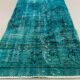Tapis turc runner 303x69 cm laine vintage