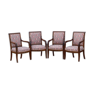 suite de 4 fauteuils
