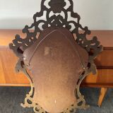 Miroir doré vintage modèle déposé de style Baroque