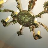 Lustre en bronze