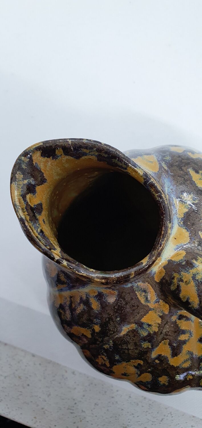 Ceramic Pumpkin Pitcher