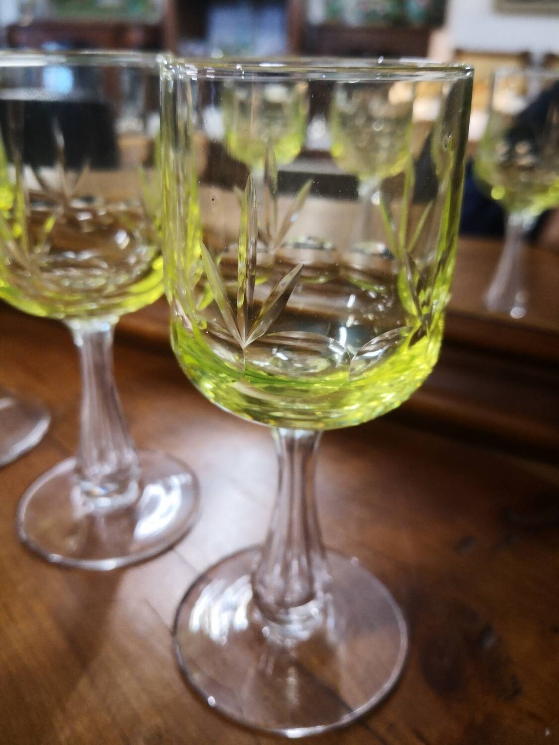 Set of 3 uraline glasses