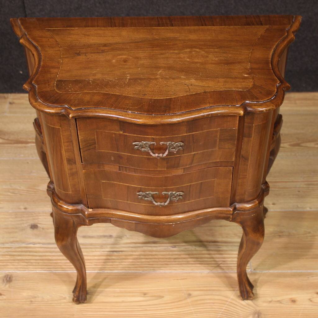 Pair of Venetian bedside tables from the mid-20th century