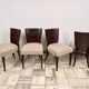 Set of 4 H-214 Dining Chairs by Jindřich Halabala, 1930s, Czechoslovakia