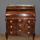 19th Century Mahogany Cylinder Secretary Desk