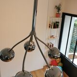 Retro balls chandelier
