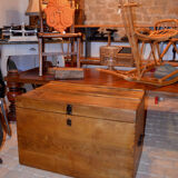 Large oak chest