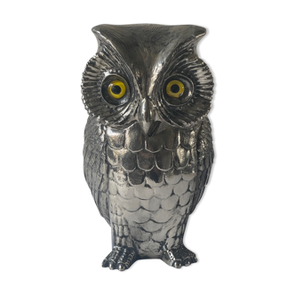 Vintage zoomorphic owl ice bucket