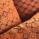 Housse de coussin Kachin bordeaux et orange (RIDA)