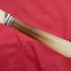 Set of 12 vintage meat knives stainless steel blade
