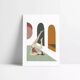 Lust Yoga - art print (30x40) signed ACKEOGH