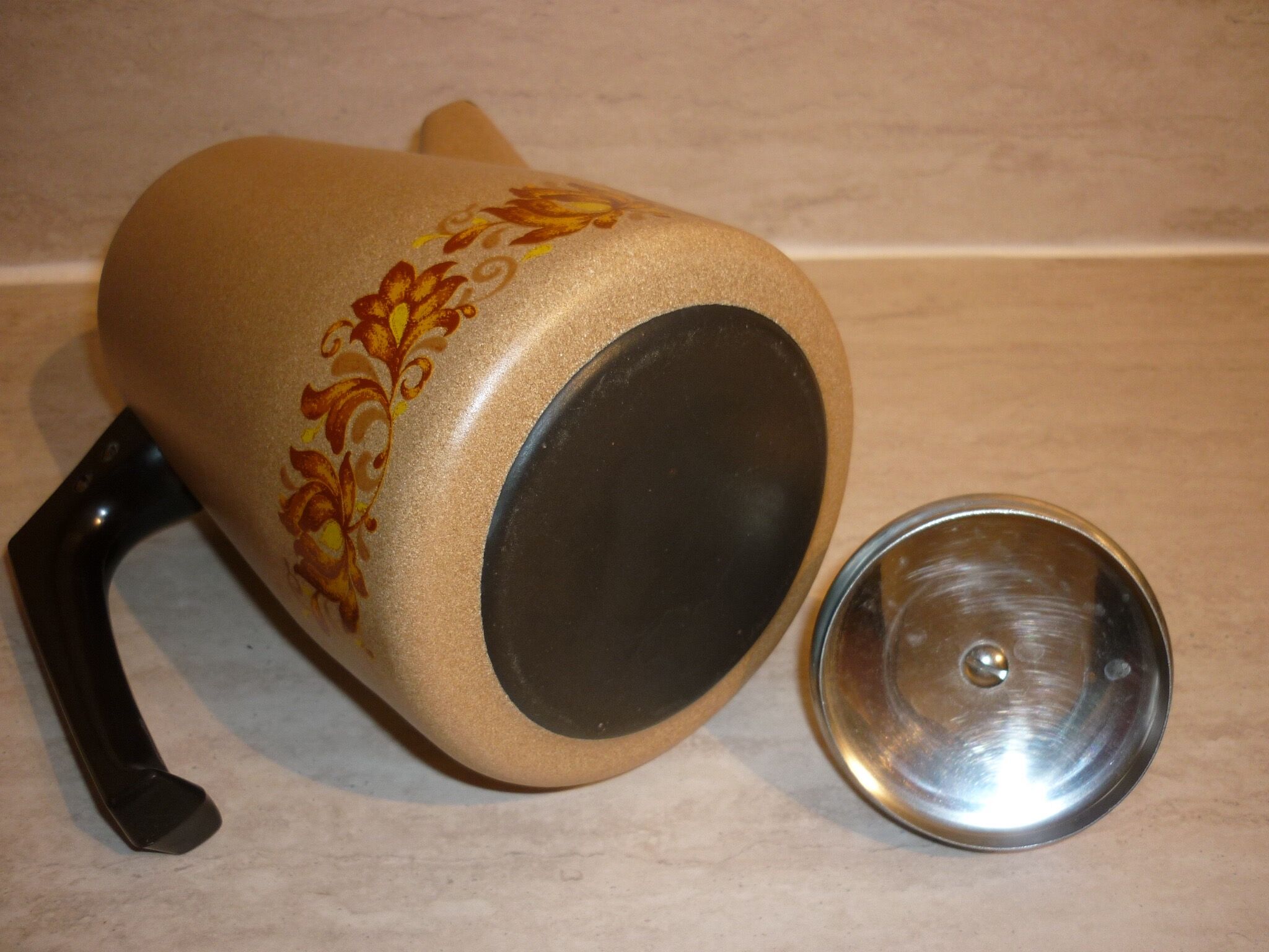 Enamelled metal coffee maker 1970