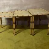 Bamboo trundle table