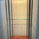 Belgo Chrom shelf 23kt gold plated from the 70s