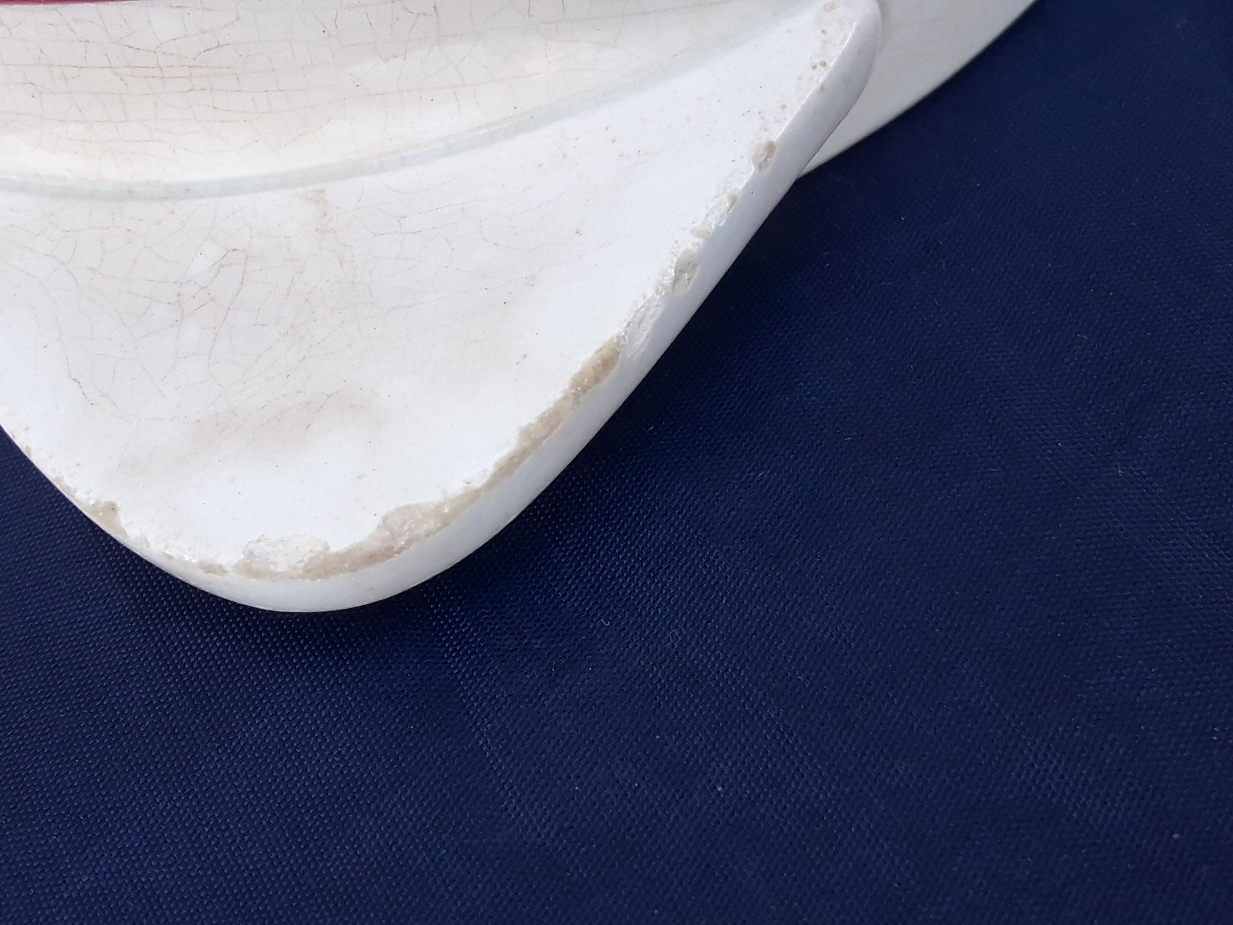 Gien model Briare earthenware ear bowl