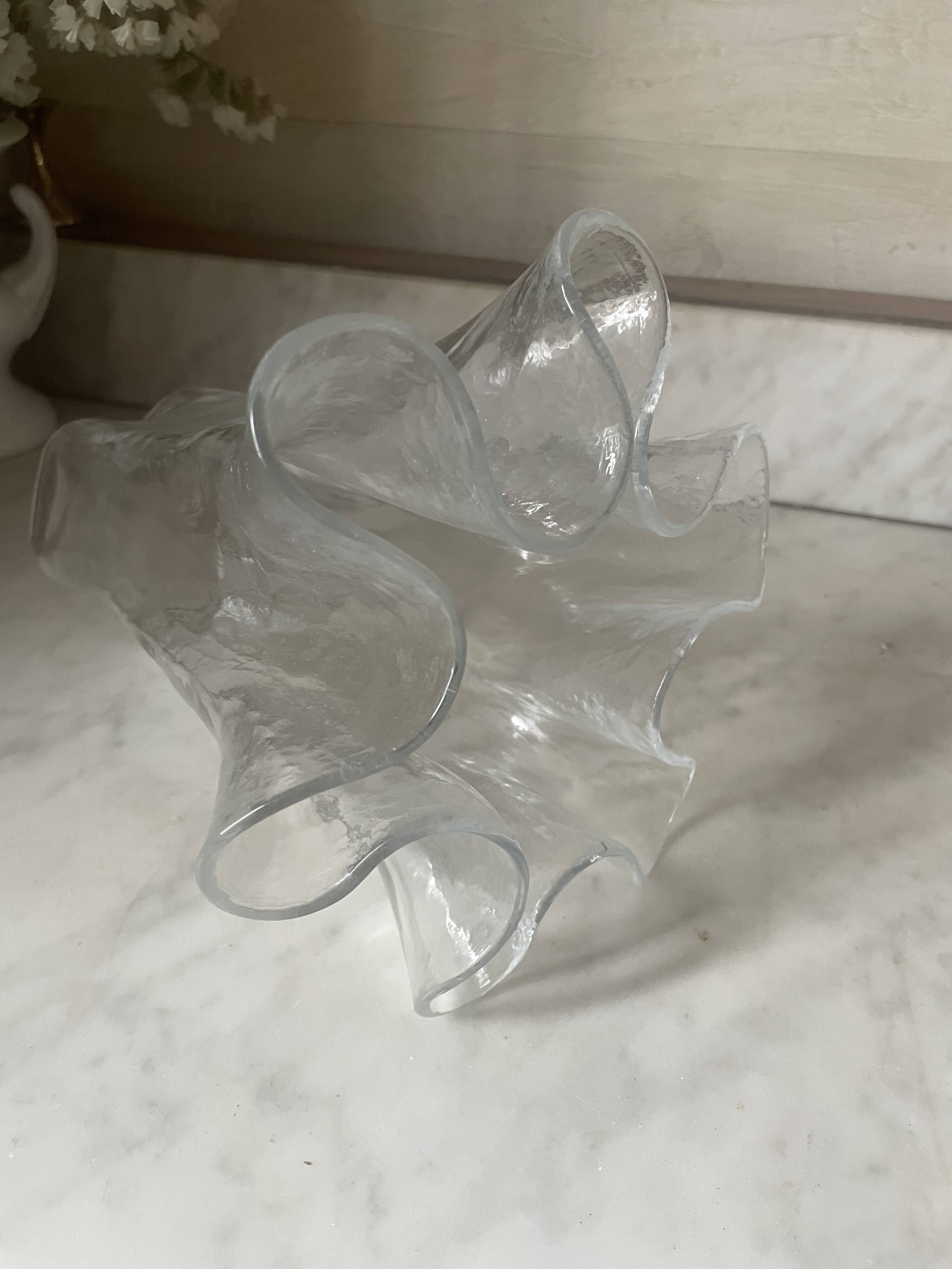 Scandinavian vintage handkerchief vase Muurla