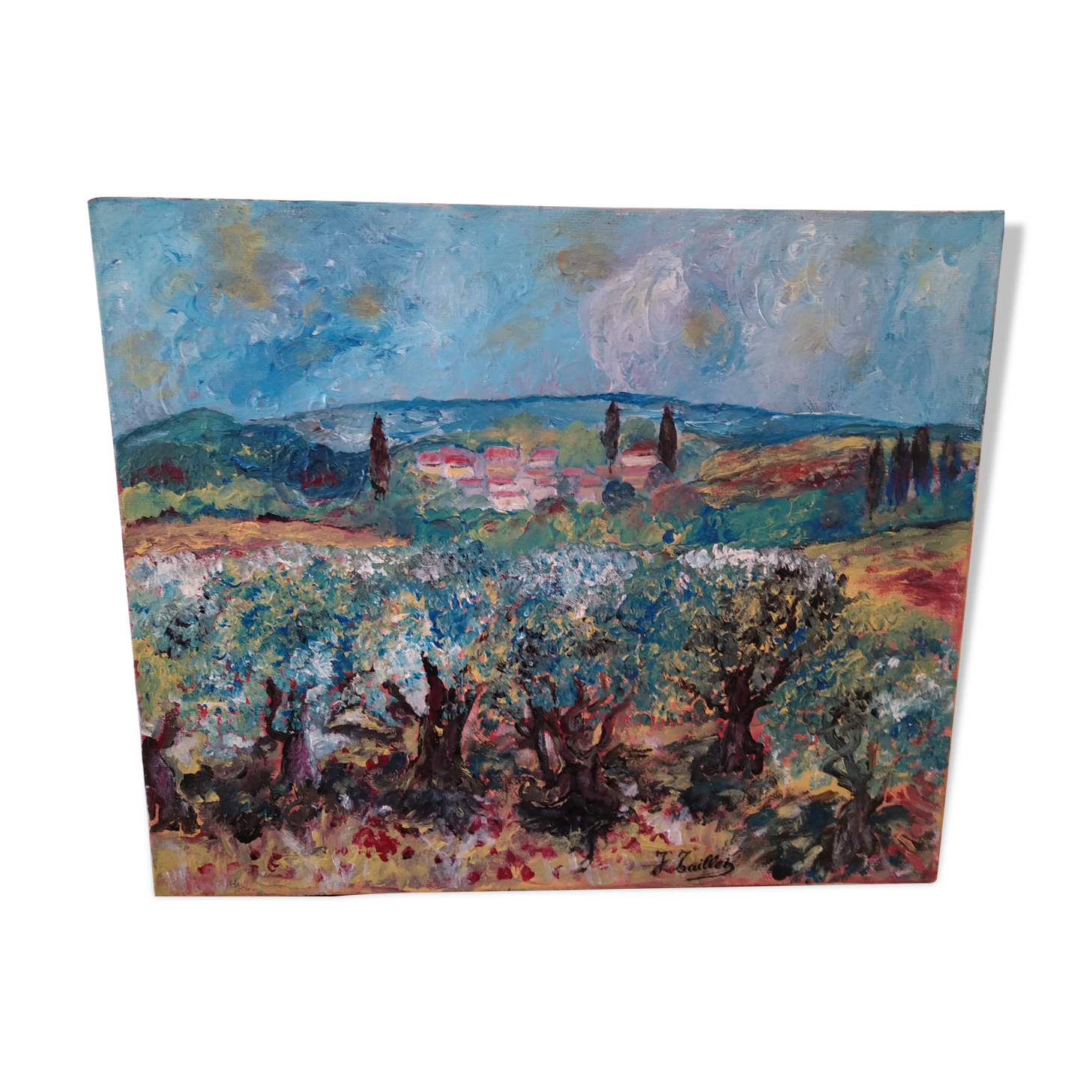 Provençal village table