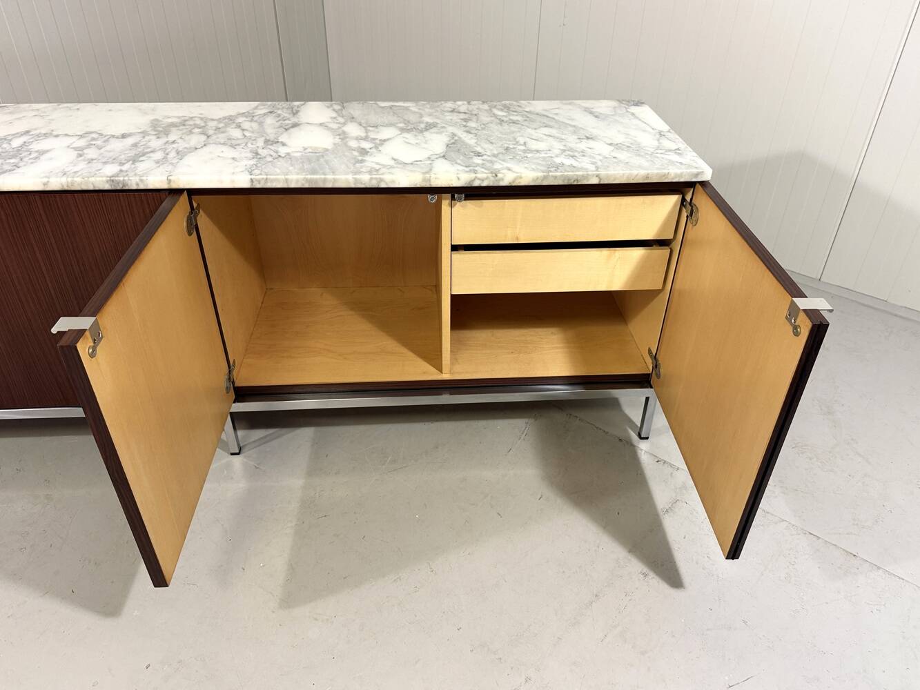 Florence Knoll palissander sideboard marble top 1960’s
