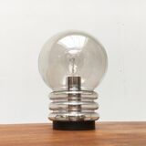 Vintage 1970s German space age table lamp by Limburg.