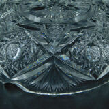 Bohemian crystal ashtray