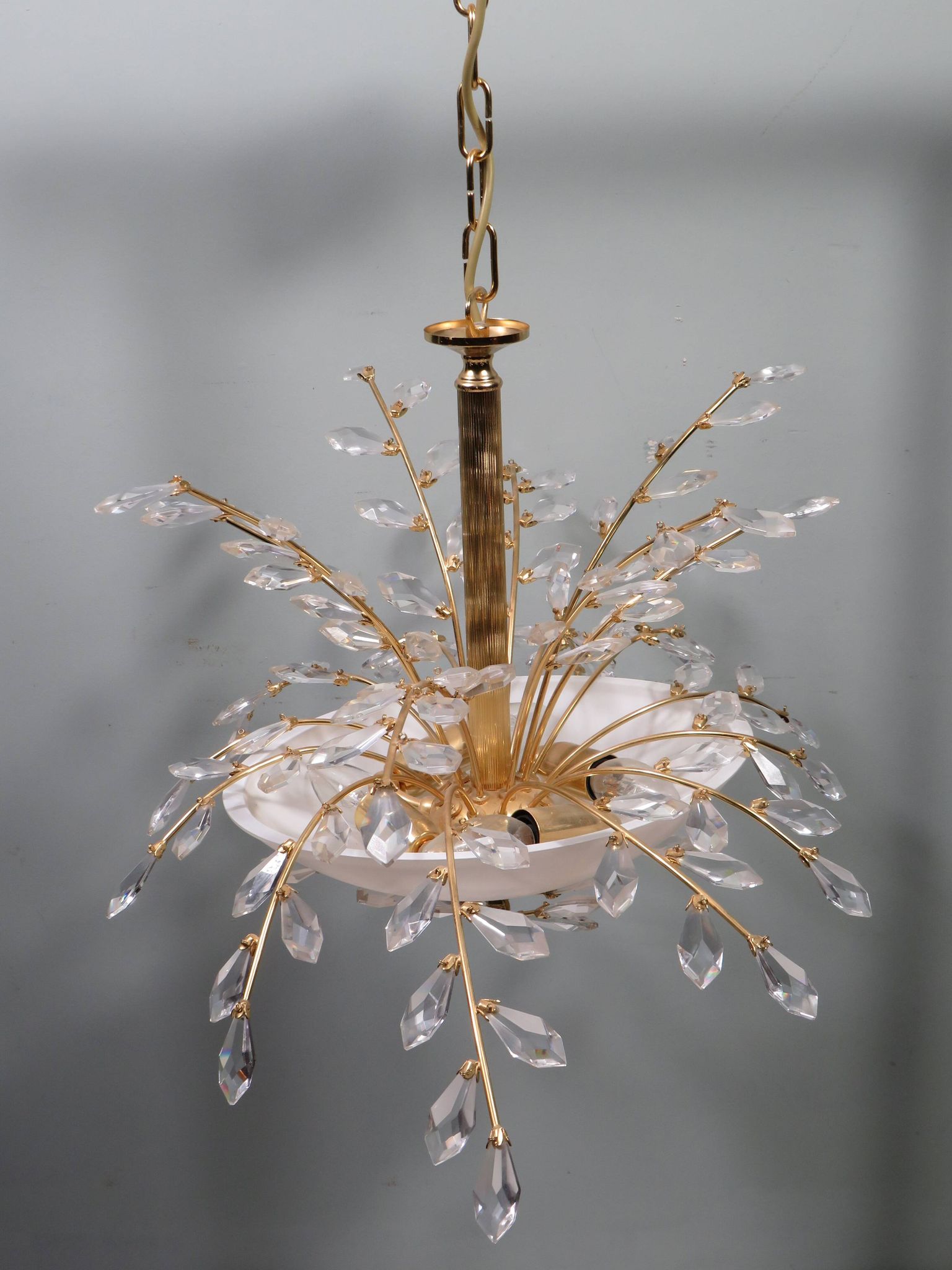 Hollywood Regency style vintage chandelier