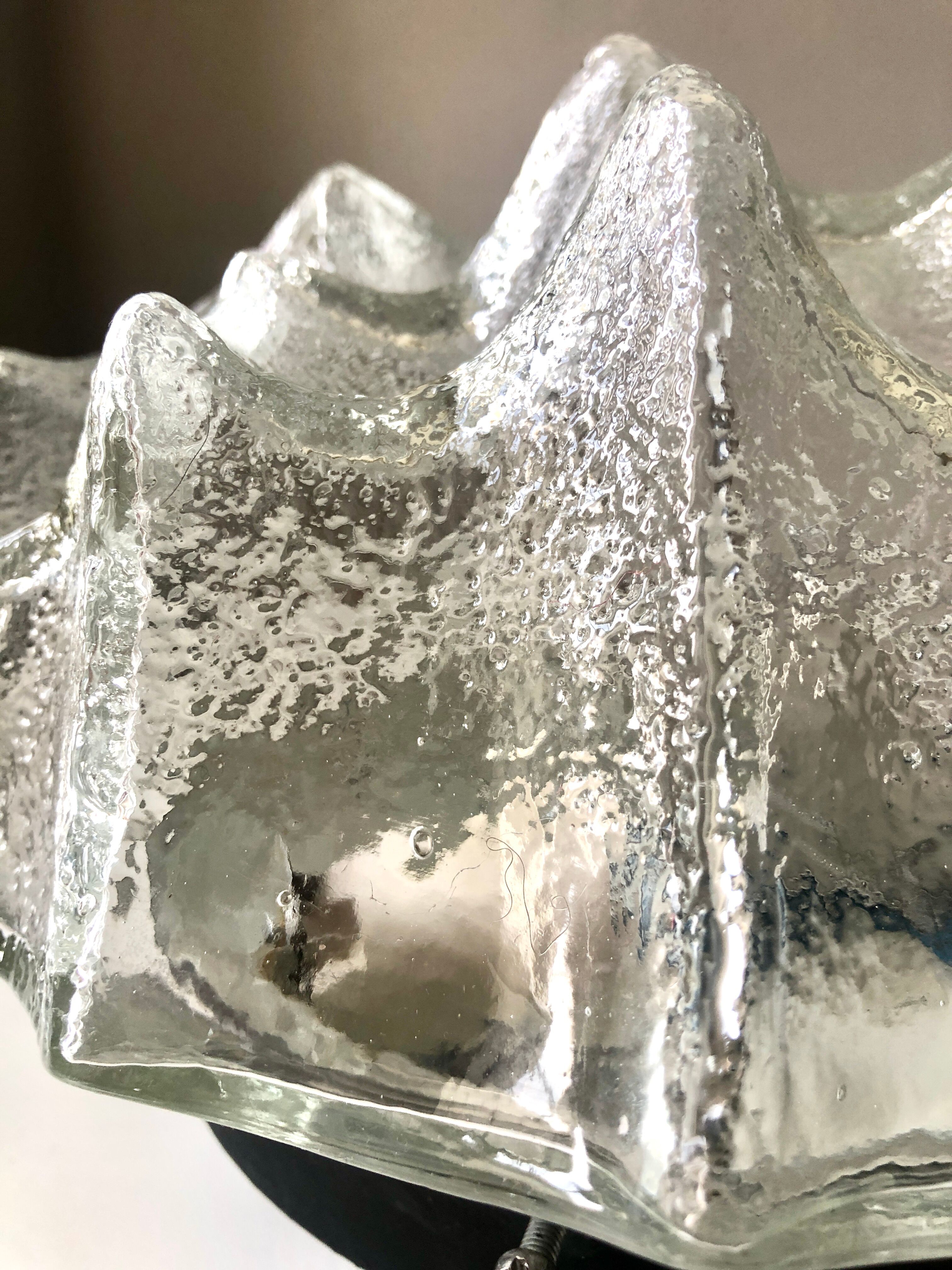 Glacier ceiling lamp 1970