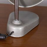 Pair of vintage 1960s metal table lamps by Seminara design