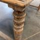 Antique wooden desk/side table with drawers