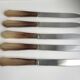 Set of 5 vintage tooth knives 70s