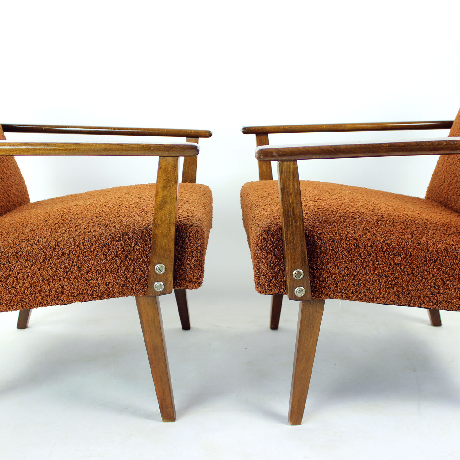 Pair Of Mid Century Modern Armchairs By Tatra Czechoslovakia, 1960s