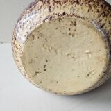 Pichet en céramique émaillée verte signé Accolay