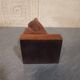 Scandinavian dove in carved teak wood, signed NM, circa 1960.
