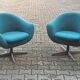 Egg swivel chairs by Carl Eric Klote, Sweden 1960