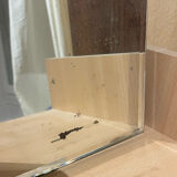 Old vintage beveled mirror 60x41cm