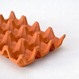 Terracotta clay egg tray