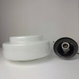 Vintage Art Deco opaline pendant light 28 cm